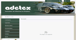 Desktop Screenshot of adetex.be